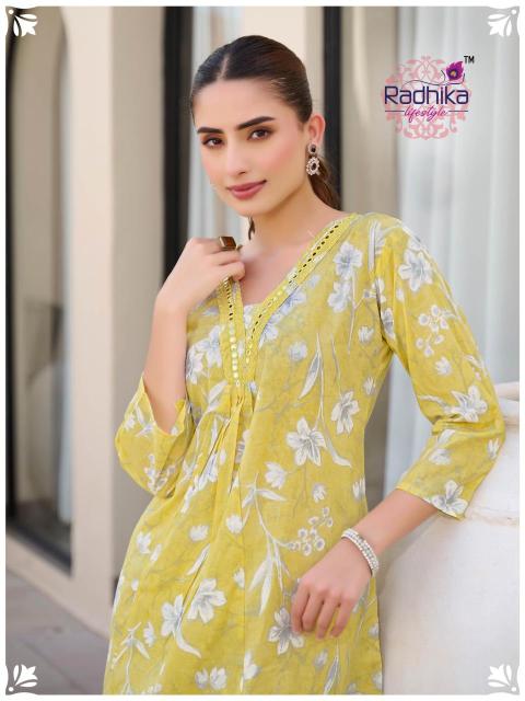 Radhika lifestyle cotton bells vol 2 Affordable Kurtis in Mumbai