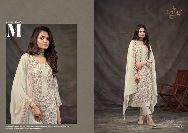 Rang fashion samira Party wear dress material wholesale Mumbai