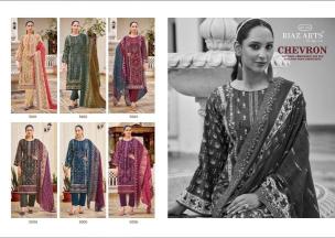 Riaz arts chevron Fancy dress material wholesale in Mumbai