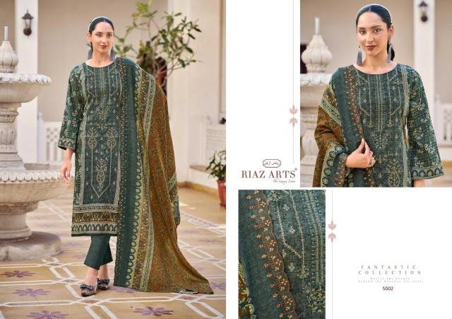 Riaz arts chevron Fancy dress material wholesale in Mumbai