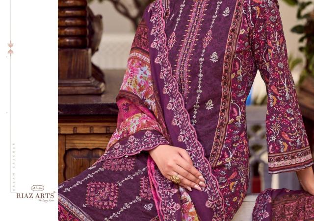 Riaz arts chevron Fancy dress material wholesale in Mumbai