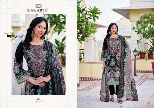 Riaz arts riaz musafir 26 Designer dress materials in Surat