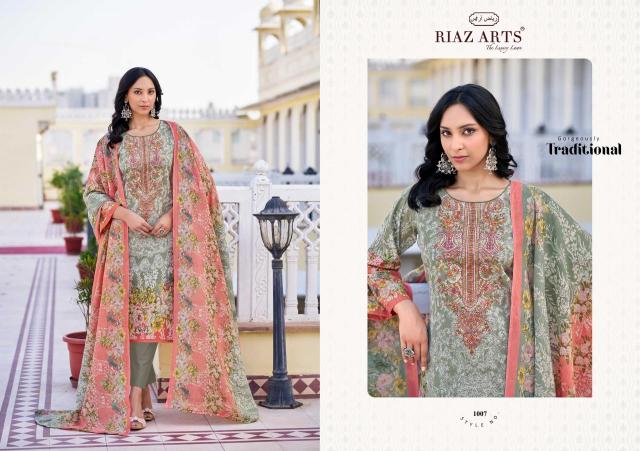 Riaz arts riaz musafir 26 Designer dress materials in Surat
