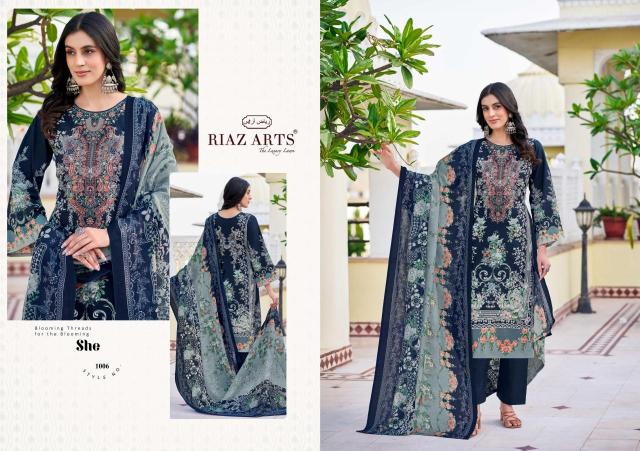 Riaz arts riaz musafir 26 Designer dress materials in Surat