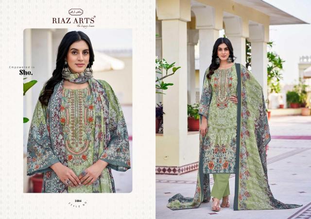 Riaz arts riaz musafir 26 Designer dress materials in Surat