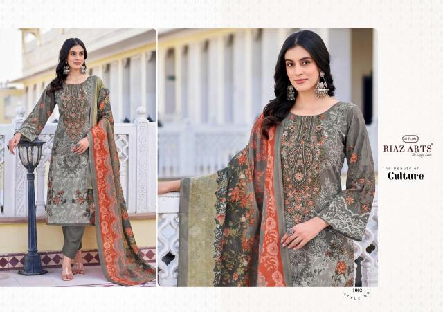 Riaz arts riaz musafir 26 Designer dress materials in Surat