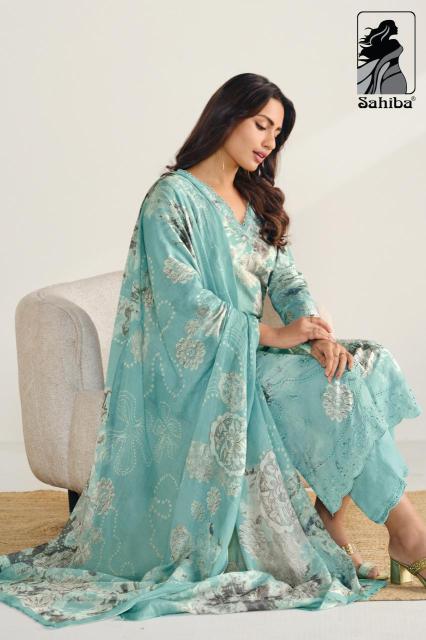 Sahiba samina Indian dress materials wholesale