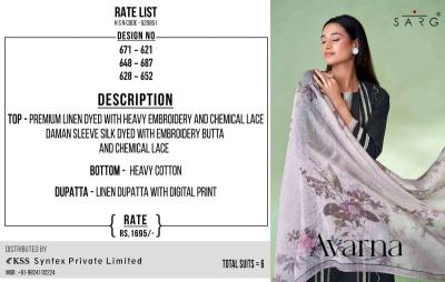 Sahiba sarg avarna Surat dress materials market