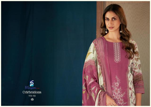 Sargam celebration vol 2 Printed dress materials in Kolkata