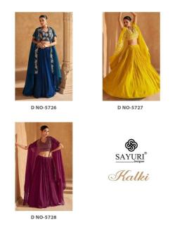 Sayuri designer kalki 5726 Fancy Kurti wholesaler in Mumbai