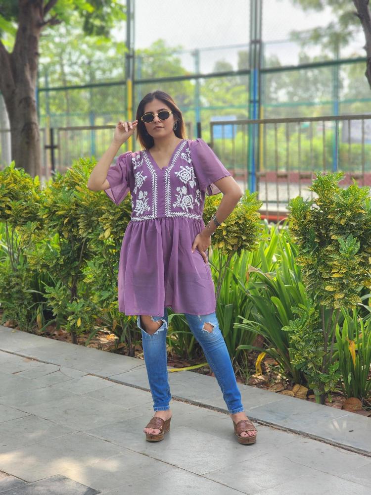 Shree salasar anarkali top Wholesale Kurtis in Surat