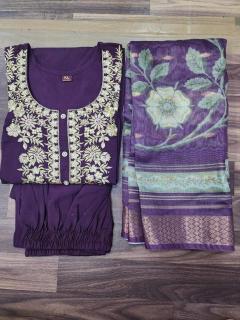 Shree salasar roman silk Wholesale Kurti market in Mumbai