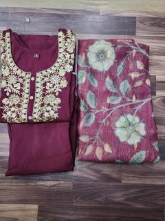Shree salasar roman silk Wholesale Kurti market in Mumbai