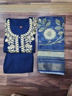 Shree salasar roman silk Wholesale Kurti market in Mumbai
