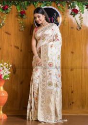 soft smooth banarasi khadi Saree wholesaler in Delhi