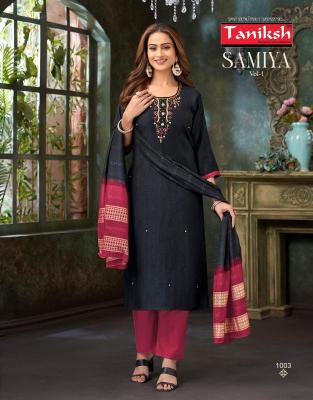 Taniksh samiya vol 1 Kurti catalogue in Bhavnagar