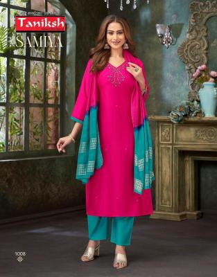 Taniksh samiya vol 1 Kurti catalogue in Bhavnagar