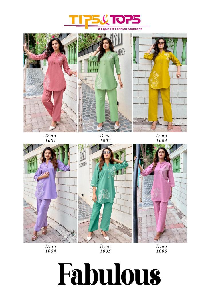Tips & tops fabulous coord set Kurti Wholesalers near me