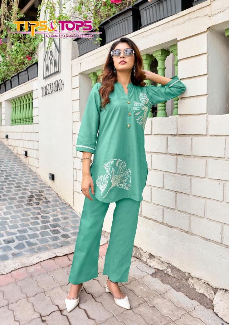 Tips & tops fabulous coord set Kurti Wholesalers near me