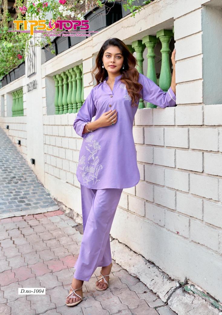 Tips & tops fabulous coord set Kurti Wholesalers near me