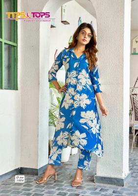 Tips & tops trendy touch coord set Surat Kurti Manufacturers