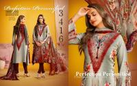 Vaishali digital print pura crape Wholesale dress materials supplier