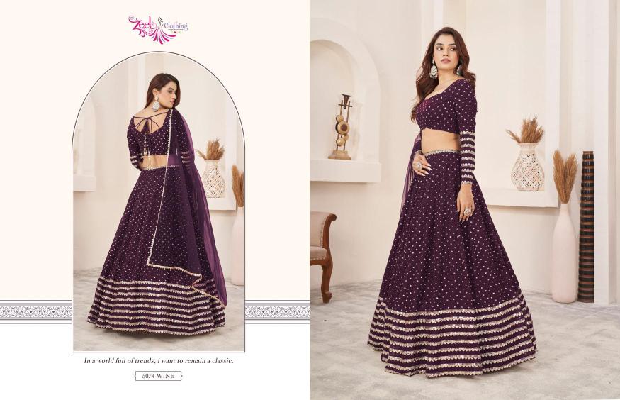 Zeel clothing anchal Lehenga Choli at wholesale price