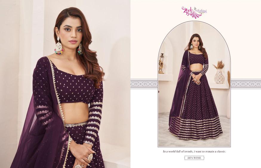 Zeel clothing anchal Lehenga Choli at wholesale price