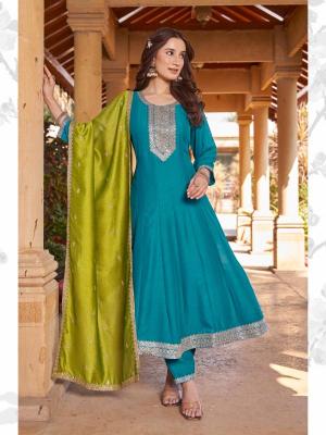 Aanchi aarohi vichitra silk 3 south indian kurti set