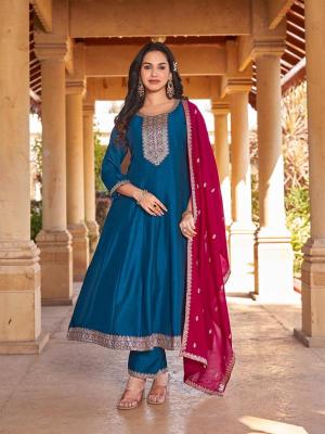 Aanchi aarohi vichitra silk 3 south indian kurti set