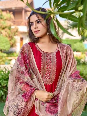 Aanchi shobha vichitra silk 3 Latest kurti designs for women