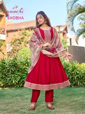 Aanchi shobha vichitra silk 3 Latest kurti designs for women