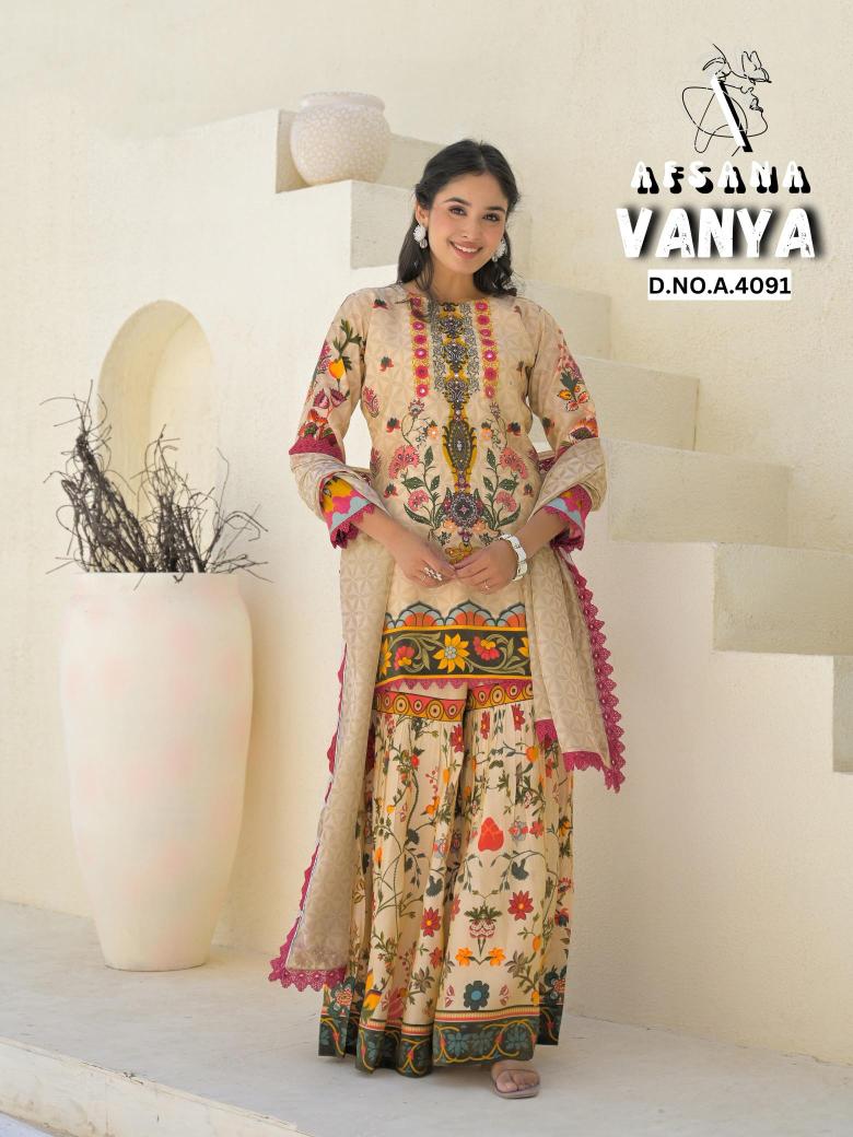 Afsana vanya seemar gold Salwar Kameez Bulk Suppliers in Gujarat