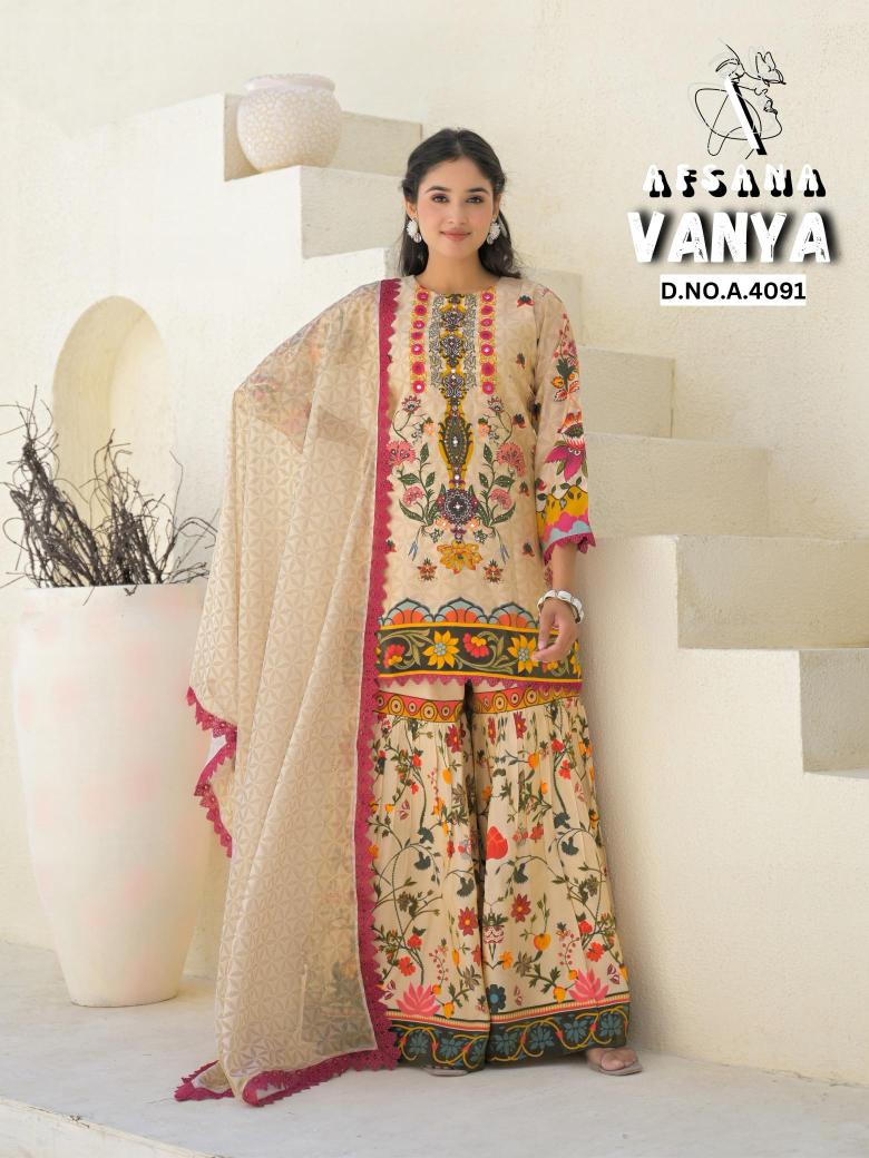 Afsana vanya seemar gold Salwar Kameez Bulk Suppliers in Gujarat