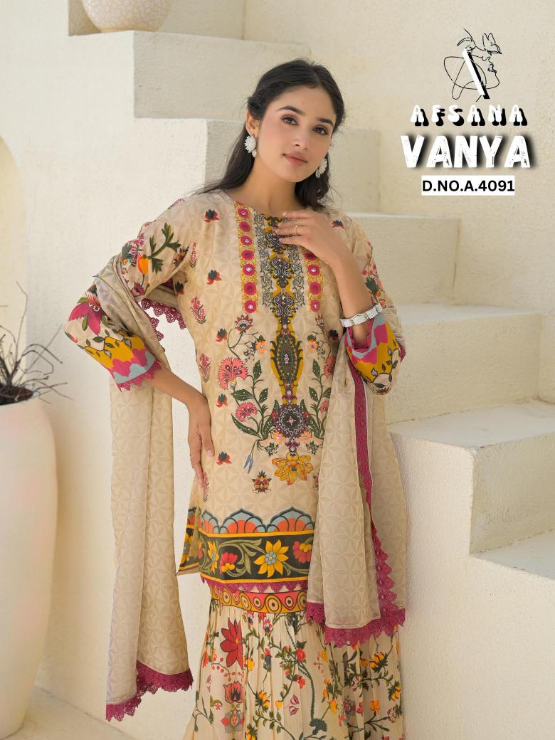 Afsana vanya seemar gold Salwar Kameez Bulk Suppliers in Gujarat