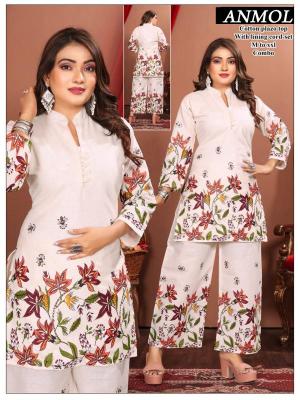 Almora pure cotton fabric with astar co-ord set south indian kurti design