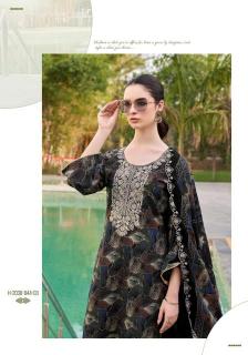 Alok suit black diamond 10 Designer dress material wholesale