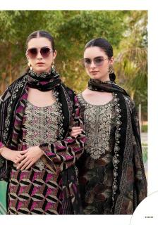 Alok suit black diamond 10 Designer dress material wholesale