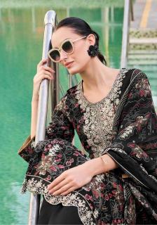 Alok suit black diamond 10 Designer dress material wholesale
