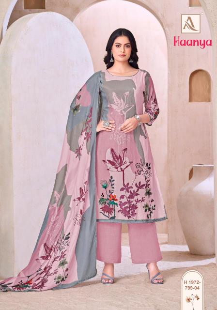 Alok suit haanya Printed dress material wholesale in Hyderabad
