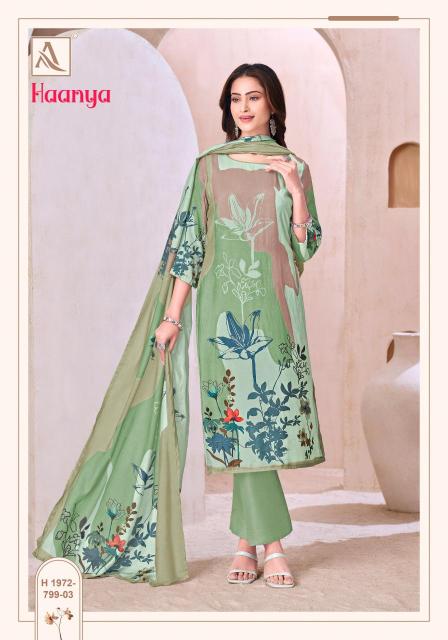 Alok suit haanya Printed dress material wholesale in Hyderabad