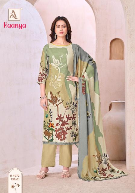 Alok suit haanya Printed dress material wholesale in Hyderabad