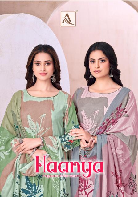 Alok suit haanya Printed dress material wholesale in Hyderabad