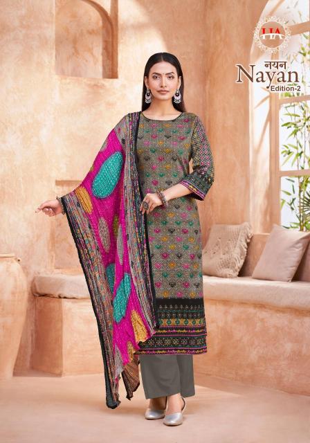 Alok suit nayan 2 Dress material online shopping in Ahmedabad