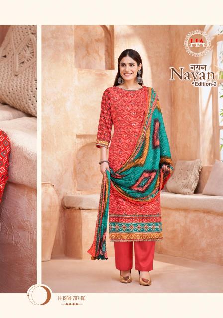 Alok suit nayan 2 Dress material online shopping in Ahmedabad