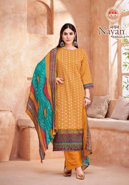 Alok suit nayan 2 Dress material online shopping in Ahmedabad