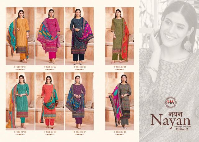 Alok suit nayan 2 Dress material online shopping in Ahmedabad