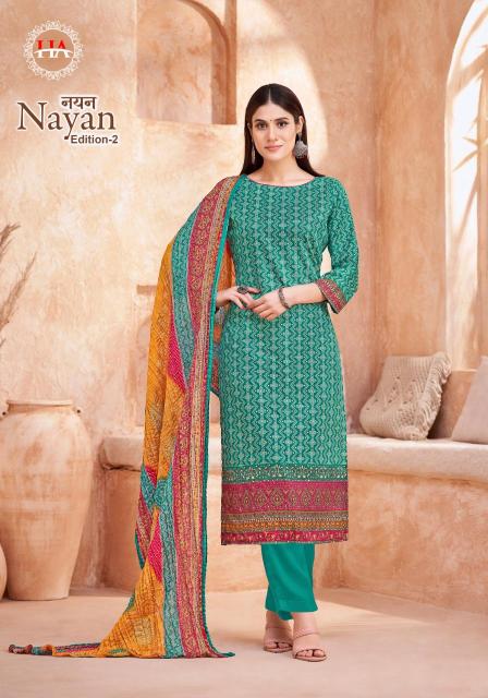 Alok suit nayan 2 Dress material online shopping in Ahmedabad