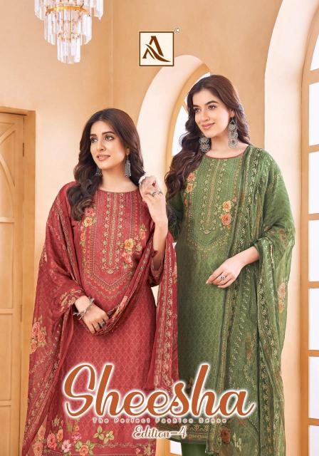 Alok suit sheesha 4 Dress materials market in Surat