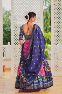 Amisha vol 2 Tussar Silk Silk lehenga choli manufacturers in India